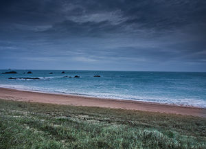 Côte nord d'Aurigny